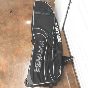 Partage Heavy Duty Black Golf Travel Bag